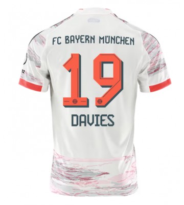 Bayern Munich Alphonso Davies #19 Replika Udebanetrøje 2025-26 Kortærmet